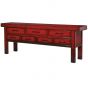 Antique style Red 7 Drawer Sideboard