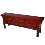 Antique style Red 7 Drawer Sideboard