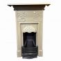 1 of 2 of a pair of restored late 19th century Art Nouveau fireplaces 