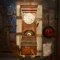 Antique clocking in machine 