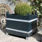 Large Oak garden box planter