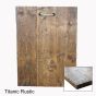 Industrial Style Kitchen/Dining Table with Reclaimed Bleached Top