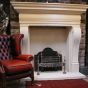 Large sandstone regency fireplace made to order