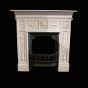 Antique cast iron firplace 