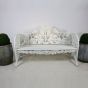 Cast iron Colebrookdale style garden bench