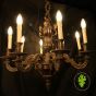 Antique restored chandelier