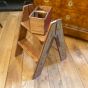 Decorative folding display steps 