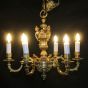 Antique bronze chandelier