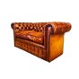 Vintage Chesterfield Suite – 2-Seater Sofa & Armchair