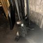 Black metal Fireside irons