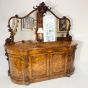 Antique walnut sideboard