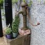 Antique cast iron water pump 