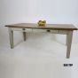 Oak top bespoke kitchen table