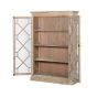 Period style Distressed tall 2 Door Display Cabinet