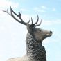The Triton Collection - Reposing Stag On Plinth