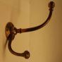 Brass Double Coat Hook