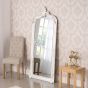 Beautiful white mirror with beveled glass 