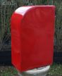 Antique cast iron style post box 