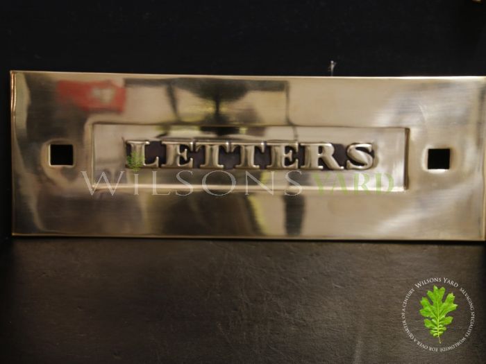 Brass Letter Plate