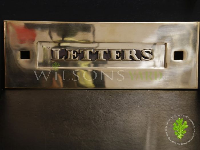 Brass Letter Plate