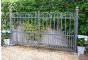 Antique wrought iron gates 