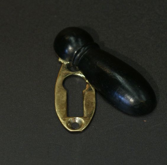 Ebonized Beech Escutcheon