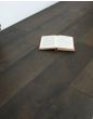 Exclusive - Wilsons pre finished engineered wide oak plank (Dark) rasp edges