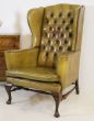 Antique wing back chair 
