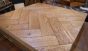 new herringbone wood flooring