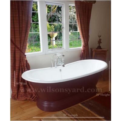 French Style Bateau Bath