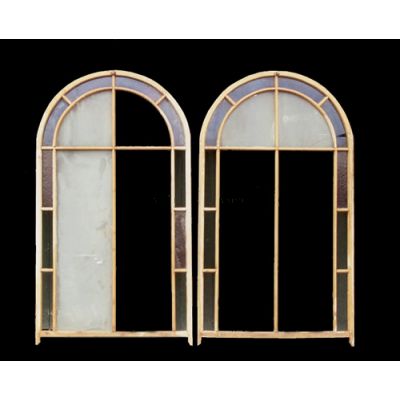 Oregan Pine Fan Windows