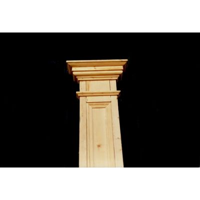 Oregan Pine Half Pillars