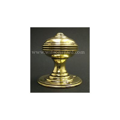 Solid Brass Top Hat Door Handles / Door Knobs