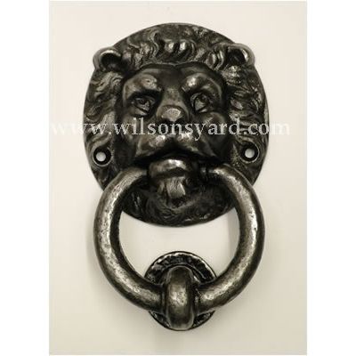 Medium Lion Cast Iron Door Knocker