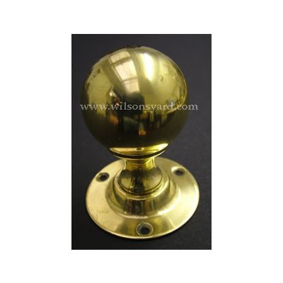 Solid Brass Classic Round Door Handles / Door Knobs