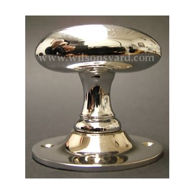 Oval Nickel Door Handle / Door Knobs