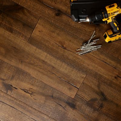 Bandsaw Marked Antique Engineered Oak T&G