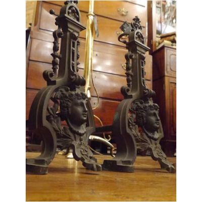 Cast Iron Dog Irons