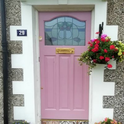 1930’s style glazed door