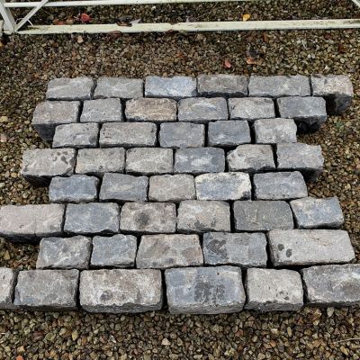 Reclaimed Belfast Rail Yard Cobbles. - sold out removed 10.5.22