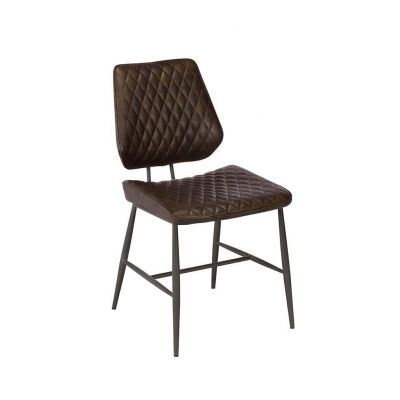 Orca dark brown dining chair
