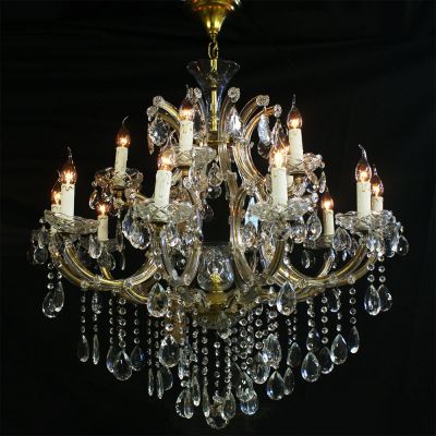 French vintage Marie Teresa chandelier 