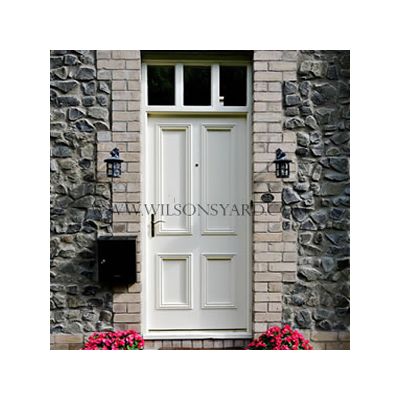 4 Panel Door with Fanlight