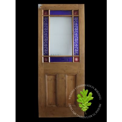 Starburst Pine Door
