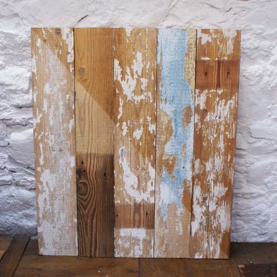 Original salvaged mill plank Pine wall cladding 