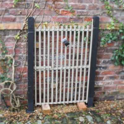 Victorian blacksmith orchard gate