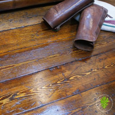 Reclaimed original Pine flooring salvaged from Irish barns (Limited Stock)