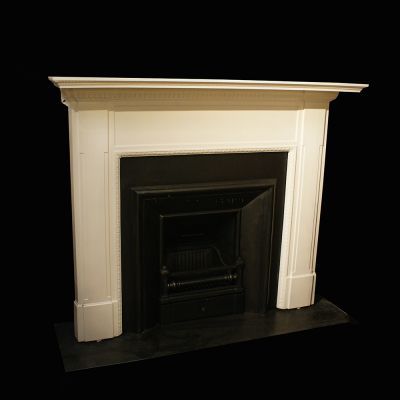 Original Edwardian cast iron fireplace