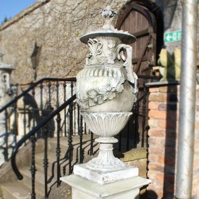 Swedish Vase on plinth (single)