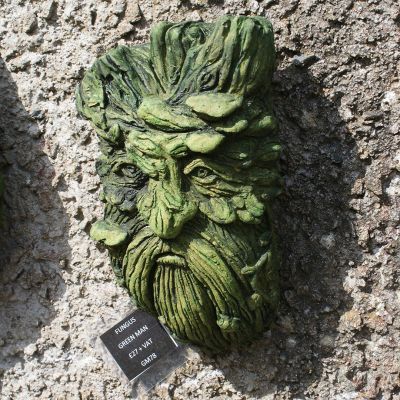 Fungus green man wall plaque 